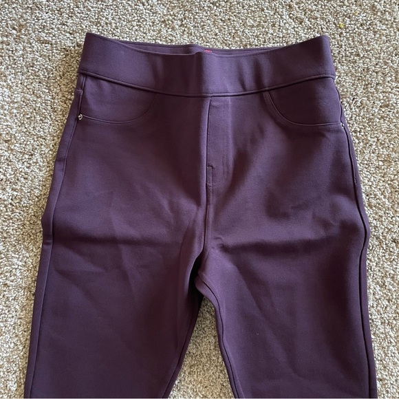 NWOT SPANX The Perfect Pants Women’s M Purple Classic Pull on Trousers 20202R - Picture 3 of 12